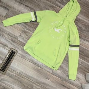 Hollister hoody green medium